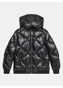 Guess Kurtka puchowa L4BL00 WEGY0 Czarny Regular Fit ze sklepu MODIVO w kategorii Kurtki chłopięce - zdjęcie 182686562