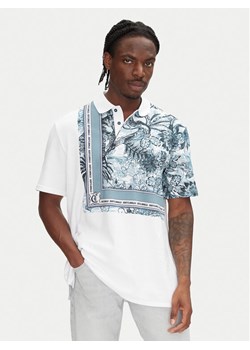 Just Cavalli Polo 78OAGE15 Niebieski Regular Fit ze sklepu MODIVO w kategorii T-shirty męskie - zdjęcie 182686602