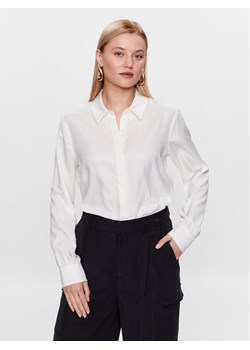 DKNY Koszula P31MKODV Écru Regular Fit ze sklepu MODIVO w kategorii Koszule damskie - zdjęcie 182686654