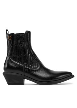 PINKO Kowbojki Tex 14 SD0345P083 Czarny ze sklepu MODIVO w kategorii Botki - zdjęcie 182686662