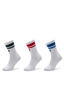 New Balance Zestaw 3 par wysokich skarpet męskich LAS32163AS5 Biały ze sklepu MODIVO w kategorii Skarpetki męskie - zdjęcie 182686770