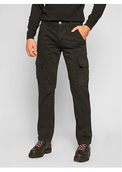 Alpha Industries Spodnie materiałowe Agent 158205 Czarny Regular Fit ze sklepu MODIVO w kategorii Spodnie męskie - zdjęcie 182686773