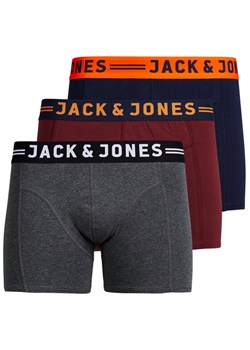 Jack&Jones Komplet 3 par bokserek Lichfield 12113943 Kolorowy ze sklepu MODIVO w kategorii Majtki męskie - zdjęcie 182686924