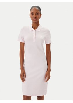 Tommy Hilfiger Sukienka codzienna WW0WW43228 Różowy Slim Fit ze sklepu MODIVO w kategorii Sukienki - zdjęcie 182687022