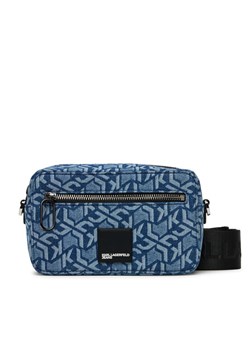 Karl Lagerfeld Jeans Torebka A2W30165 Niebieski ze sklepu MODIVO w kategorii Listonoszki - zdjęcie 182687081