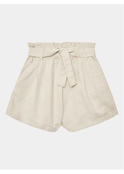 United Colors Of Benetton Szorty materiałowe 4BE7C901H Beżowy Regular Fit ze sklepu MODIVO w kategorii Spodenki dziewczęce - zdjęcie 182687171