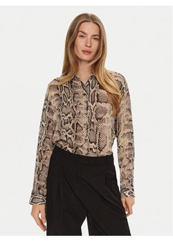 Sisley Koszula 5YBMLQ07F Beżowy Regular Fit - id: 0000304280443 - marki Sisley - 182687224 Sisley Koszula 5YBMLQ07F Beżowy Regular Fit ze sklepu MODIVO w kategorii Koszule damskie - zdjęcie 182687224