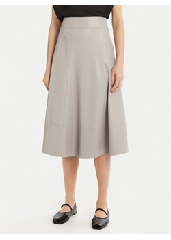 Max Mara Leisure Spódnica z imitacji skóry Marzia 2516771027 Szary Regular Fit ze sklepu MODIVO w kategorii Spódnice - zdjęcie 182687263