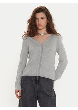 Vero Moda Kardigan Glory 10310527 Szary Regular Fit ze sklepu MODIVO w kategorii Swetry damskie - zdjęcie 182687284