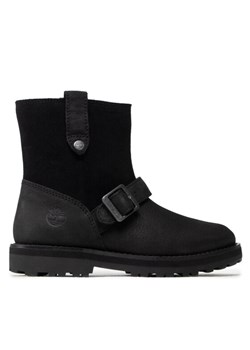 Timberland Kozaki Courma Kid Wl.Biker Bt TB0A2H67015 Czarny ze sklepu MODIVO w kategorii Buty zimowe dziecięce - zdjęcie 182687313