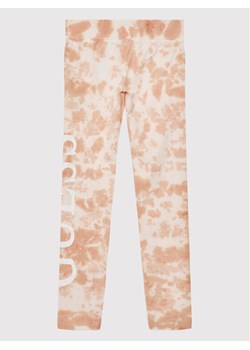 Guess Legginsy J2YB1 7J130 Beżowy Slim Fit ze sklepu MODIVO w kategorii Spodnie dziewczęce - zdjęcie 182687394