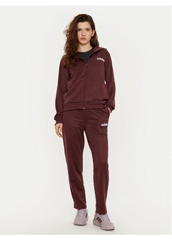 adidas Dres Essentials Linear JD2698 Bordowy Slim Fit - id: 0000304603556 - marki adidas - 182687431 adidas Dres Essentials Linear JD2698 Bordowy Slim Fit ze sklepu MODIVO w kategorii Dresy damskie - zdjęcie 182687431