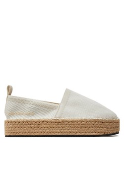Calvin Klein Jeans Espadryle Platform Espadrille Uc YW0YW01377 Écru ze sklepu MODIVO w kategorii Espadryle damskie - zdjęcie 182687552
