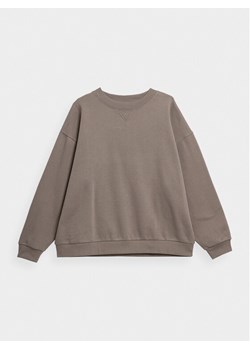 Outhorn Bluza OTHAW23TSWSF0733 Brązowy Regular Fit ze sklepu MODIVO w kategorii Bluzy damskie - zdjęcie 182687602