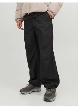 Jack&Jones Spodnie materiałowe 12242343 Czarny Balloon Fit ze sklepu MODIVO w kategorii Spodnie męskie - zdjęcie 182687671