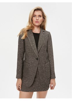 TWINSET Marynarka 232TT2031 Szary Regular Fit - id: 0000303160678 - marki Twinset - 182687684 TWINSET Marynarka 232TT2031 Szary Regular Fit ze sklepu MODIVO w kategorii Marynarki damskie - zdjęcie 182687684
