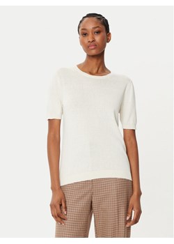 Weekend Max Mara Sweter Zibetto 2515361041 Écru Regular Fit ze sklepu MODIVO w kategorii Swetry damskie - zdjęcie 182687740