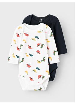 NAME IT Komplet 2 par body 13222153 Kolorowy ze sklepu MODIVO w kategorii Body niemowlęce - zdjęcie 182687752
