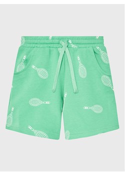 United Colors Of Benetton Szorty sportowe 38CWG900V Zielony Regular Fit ze sklepu MODIVO w kategorii Spodenki chłopięce - zdjęcie 182687983
