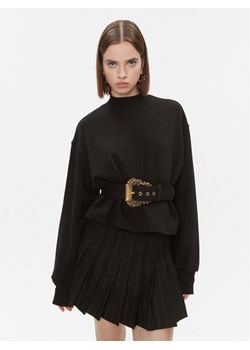 Versace Jeans Couture Bluza 75HAI311 Czarny Regular Fit ze sklepu MODIVO w kategorii Bluzy damskie - zdjęcie 182688092