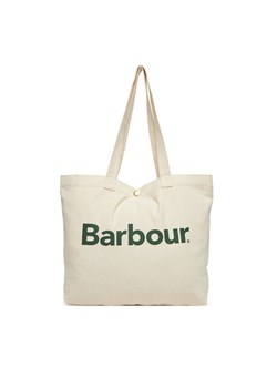 Barbour Torba Logo Tote Bag UBA0733GN71 Écru ze sklepu MODIVO w kategorii Torby Shopper bag - zdjęcie 182688231