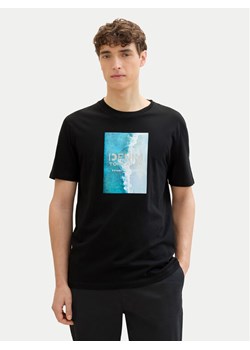 Tom Tailor Denim T-Shirt 1042045 Czarny Regular Fit ze sklepu MODIVO w kategorii T-shirty męskie - zdjęcie 182688242