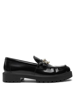 Tory Burch Lordsy Embellished Classic Lug Loafer 165828 Czarny ze sklepu MODIVO w kategorii Lordsy damskie - zdjęcie 182688253