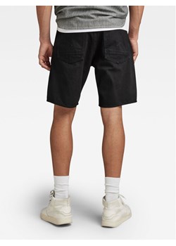 G-Star Raw Szorty jeansowe D20776-D304-A810 Czarny Regular Fit ze sklepu MODIVO w kategorii Spodenki męskie - zdjęcie 182688310