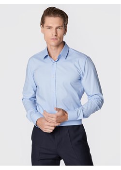 Hugo Koszula Elisha02 50479396 Niebieski Extra Slim Fit ze sklepu MODIVO w kategorii Koszule męskie - zdjęcie 182688352