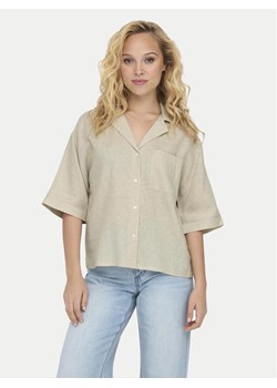 ONLY Koszula Tokyo 15314215 Szary Regular Fit ze sklepu MODIVO w kategorii Koszule damskie - zdjęcie 182688442