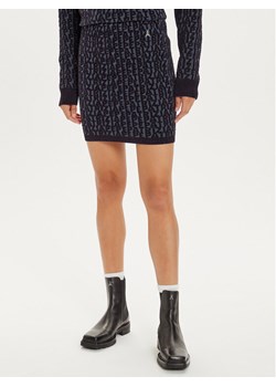 Patrizia Pepe Spódnica 2G0986 K210 Granatowy Regular Fit ze sklepu MODIVO w kategorii Spódnice - zdjęcie 182688771