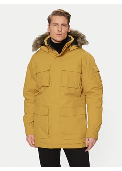Jack Wolfskin Parka Glacier Canyon 1107674 Żółty Regular Fit ze sklepu MODIVO w kategorii Kurtki męskie - zdjęcie 182688780