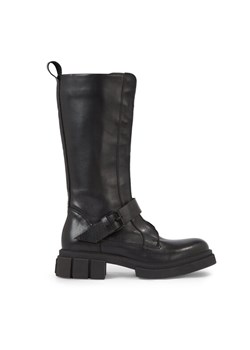 Tommy Hilfiger Kozaki Cool Monochromatic Bikerboot FW0FW07338 Czarny ze sklepu MODIVO w kategorii Kozaki damskie - zdjęcie 182688781