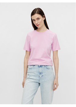 Pieces T-Shirt Ria 17086970 Różowy Regular Fit ze sklepu MODIVO w kategorii Bluzki damskie - zdjęcie 182688804