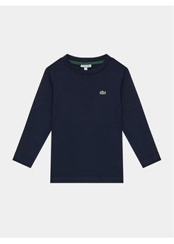 Lacoste Bluzka TJ1123 Granatowy Regular Fit ze sklepu MODIVO w kategorii T-shirty chłopięce - zdjęcie 182688873