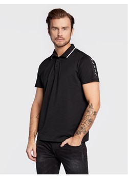 Guess Polo M2YP25 KARS0 Czarny Regular Fit ze sklepu MODIVO w kategorii T-shirty męskie - zdjęcie 182688934