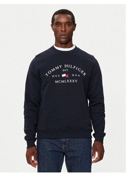 Tommy Hilfiger Bluza MW0MW35526 Granatowy Regular Fit ze sklepu MODIVO w kategorii Bluzy męskie - zdjęcie 182688954
