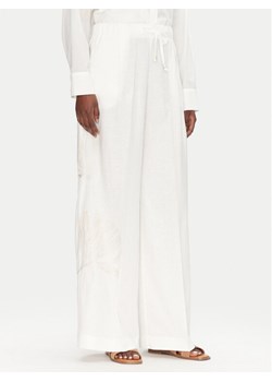 ACCESS FASHION Spodnie palazzo 53-5087-133 Biały Wide Leg ze sklepu MODIVO w kategorii Spodnie damskie - zdjęcie 182689171