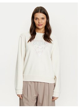 Guess Bluza W5RQ09 K8802 Écru Regular Fit ze sklepu MODIVO w kategorii Bluzy damskie - zdjęcie 182689242
