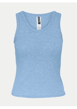 Pieces Top Anibi 17150269 Niebieski Regular Fit ze sklepu MODIVO w kategorii Bluzki damskie - zdjęcie 182689392