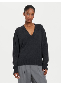 Kontatto Sweter 3M0177 Szary Regular Fit ze sklepu MODIVO w kategorii Swetry damskie - zdjęcie 182689394