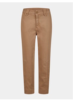 Marc Aurel Spodnie materiałowe 1718 2300 93215 Beżowy Slim Fit ze sklepu MODIVO w kategorii Spodnie damskie - zdjęcie 182689454
