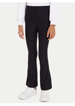Calvin Klein Jeans Legginsy IG0IG02689 Czarny Flare Fit ze sklepu MODIVO w kategorii Spodnie dziewczęce - zdjęcie 182689504