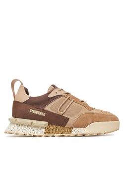 REPLAY Sneakersy GMS1P .000.C0055L Beżowy ze sklepu MODIVO w kategorii Buty sportowe męskie - zdjęcie 182689583
