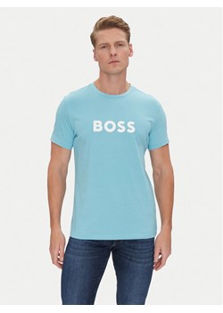 BOSS T-Shirt 50491706 Niebieski Regular Fit - id: 0000305115485 - marki BOSS HUGO BOSS - 182689620 BOSS T-Shirt 50491706 Niebieski Regular Fit ze sklepu MODIVO w kategorii T-shirty męskie - zdjęcie 182689620
