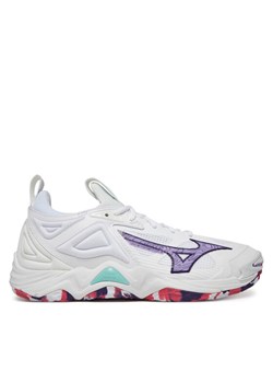 Mizuno Buty halowe Wave Momentum 3 V1GC2312 Biały ze sklepu MODIVO w kategorii Buty sportowe damskie - zdjęcie 182689692
