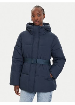 Calvin Klein Jeans Kurtka zimowa J20J224107 Granatowy Relaxed Fit ze sklepu MODIVO w kategorii Kurtki damskie - zdjęcie 182689751