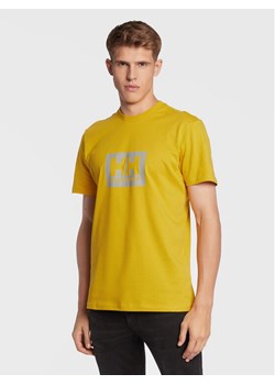 Helly Hansen T-Shirt Box 53285 Żółty Regular Fit ze sklepu MODIVO w kategorii T-shirty męskie - zdjęcie 182689800
