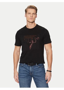 Guess T-Shirt M5RI62 K9RM1 Czarny Regular Fit ze sklepu MODIVO w kategorii T-shirty męskie - zdjęcie 182690013