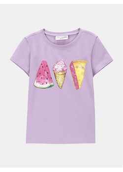 Coccodrillo T-Shirt WC4143217VGA Fioletowy Regular Fit ze sklepu MODIVO w kategorii Bluzki dziewczęce - zdjęcie 182690014